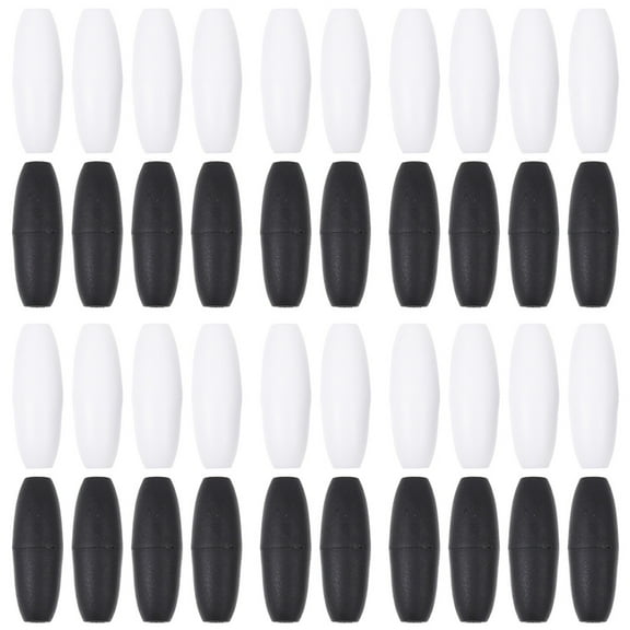 PAMINGONO DIY Projects Plastic Breakaway Safety Clasp Black PP Material 40Pcs