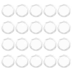 PAMINGONO Round Storage Container 100Pcs 1In Inner Diameter