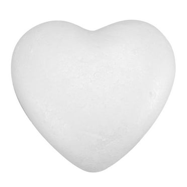 WRISTBIQUE Heart Shaped Craft White Foam 1Set For Crafting