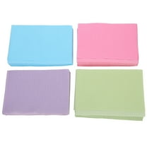 PAMINGONO Bibs Blue Disposable For Sensitive Skin Users Indoor Use 40Pcs 18X13.2In