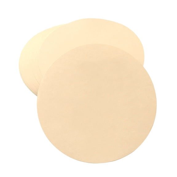FRCOLOR drawing paper 25 Sheets Drawing Paper, Tracing Paper, Round Kraft Sketch Paper, Painting Supplies for Artist School ( 29Cm Diameter ),11.42"X11.42"X0.04"