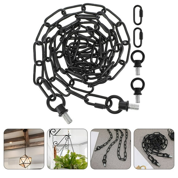 FRCOLOR for Hanging Lights Adjustable Extension Chain for Light Fixture 2pcs for Hanging Pendant Lights