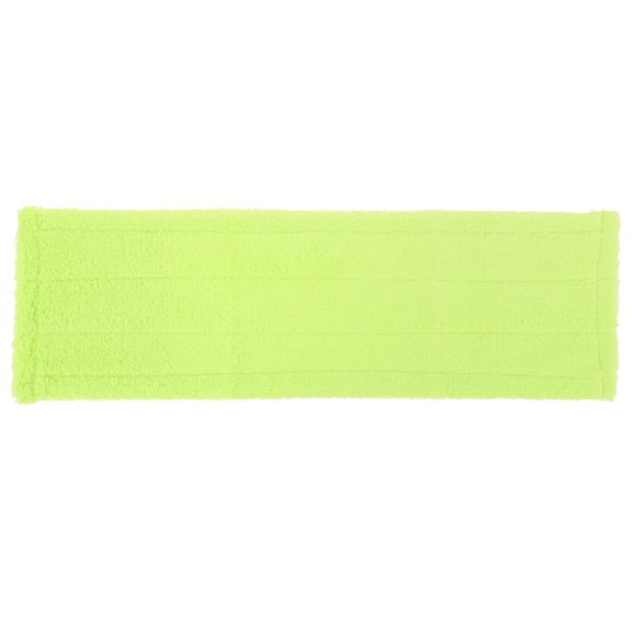 FRCOLOR mop cap Microfiber Floor Mop Washable Reusable Mops Cloths Pad for Floor Cleaning Mop Replacement Accessories ( Green ),16.73"X5.12"X0.39"