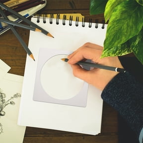 WRISTBIQUE 15cm Stencils for Painting, Wall Art Decoration Templates, Reusable Craft and Design Tools