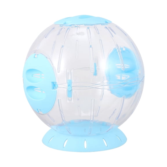 FRCOLOR pet plaything Hamster Transparent Running Ball Pet Wheel Ball Creative Hamster Plaything,7.87"X7.87"X8.66"