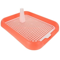 FRCOLOR pets toilet Pet Toilet Train Potty Grid Dog Toilet Plastic Dog Potty Plastic Dog Potty for Indoor,17.72"X14.06"X1.97"