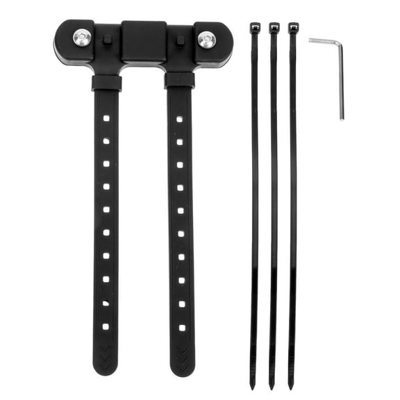 Unbranded Bike Water Bottle Holder with Silicone Mount Base for No Screw Installation Black for Bike Use Fits Most Frames 1 Set