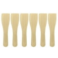 thumbnail image 1 of FRCOLOR wood turner Wooden Spatula, Wooden Spatula for Non Pans, Utensils Set, Kitchen Tools& Gadgets, Great Bakeware for Cooking and Decorating, Set of 6,8.27"X1.97"X0.12", 1 of 10