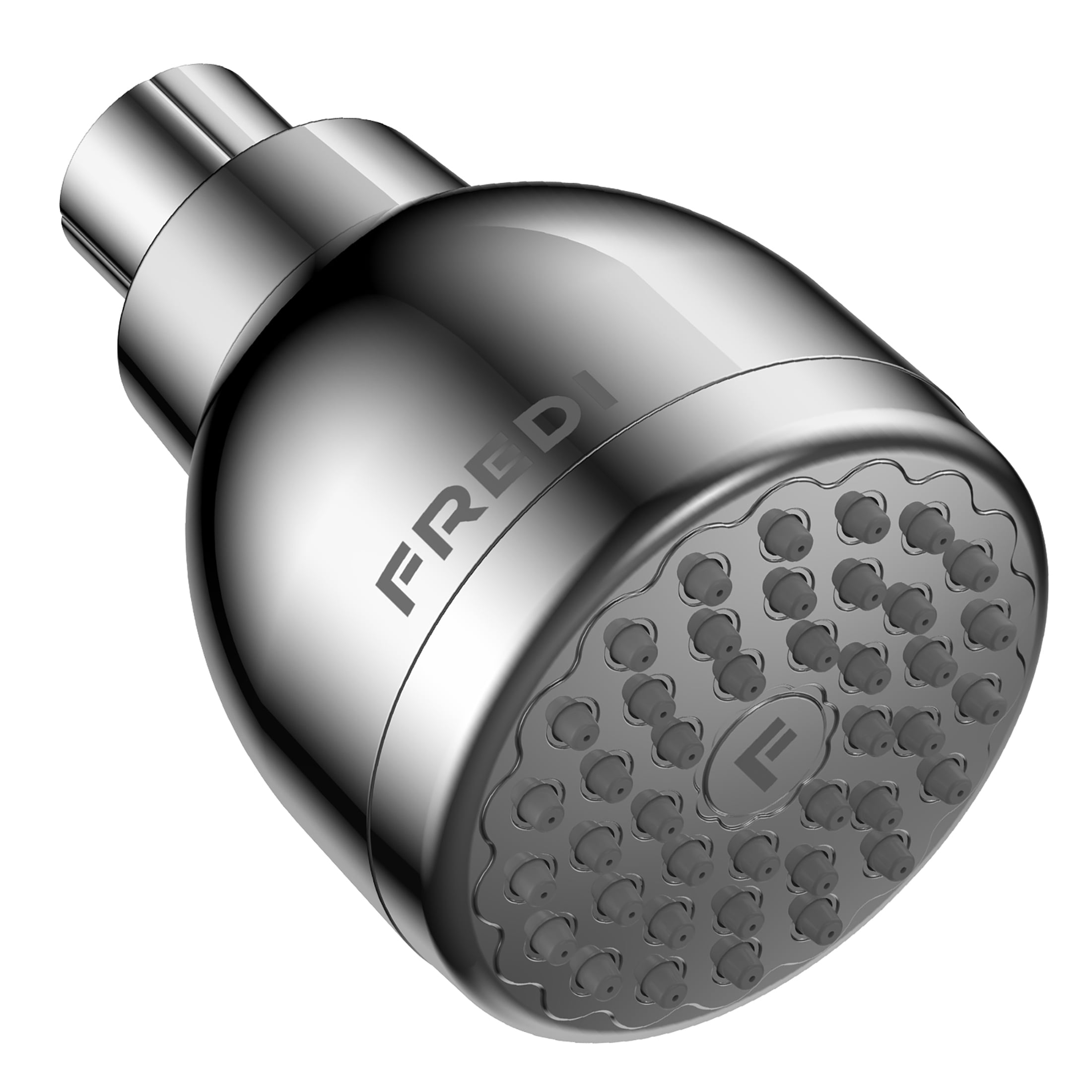 Shower Heads with High Pressure Handheld Shower Head with Hose,5 Chrome  Face Detachable Shower Head with Premium RV PVC Shower Hose,Adjustable  Solid Brass Swivel Ball Mount (Minimalist, Chrome) 