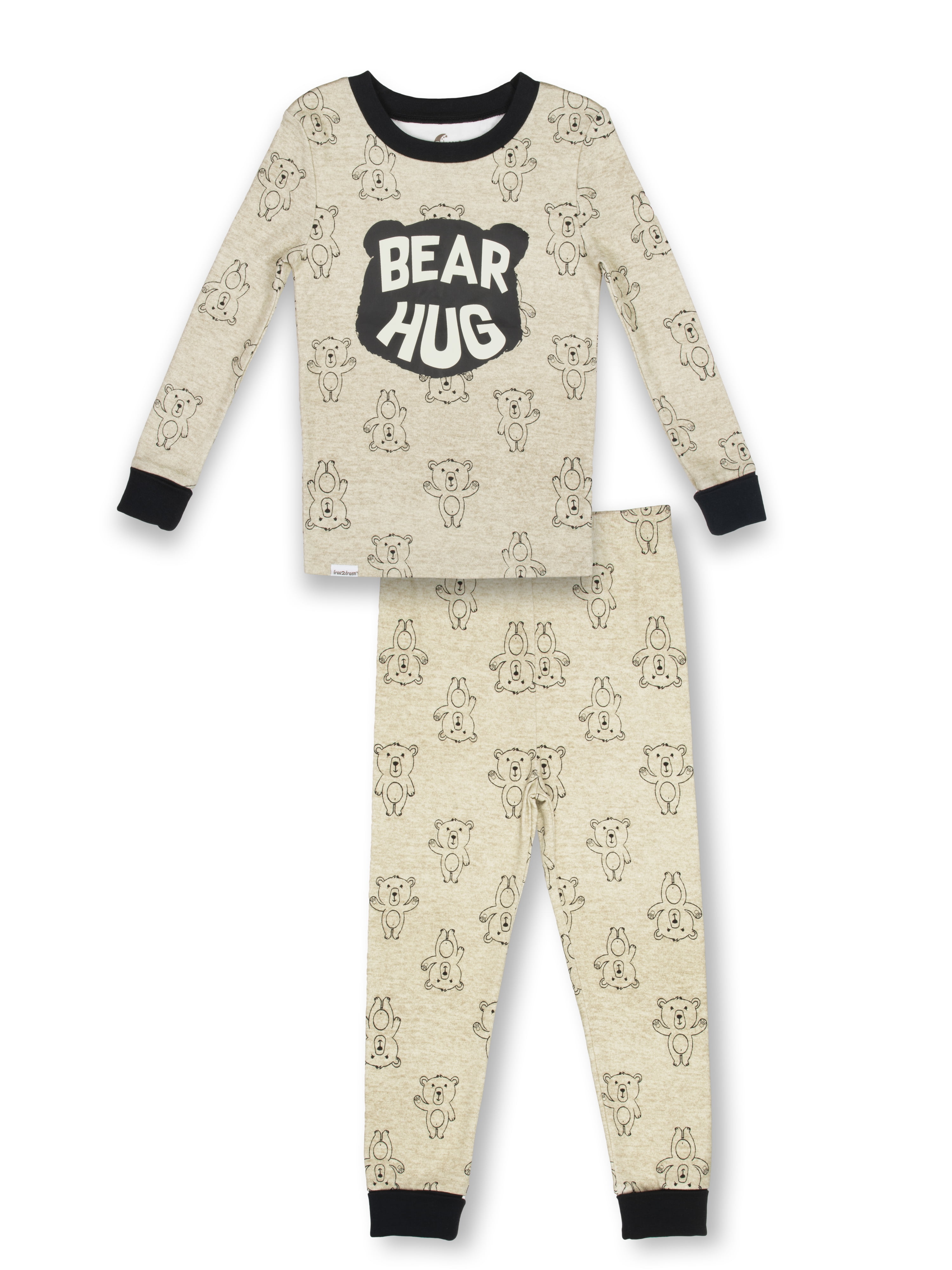 Bear hug pajamas sale