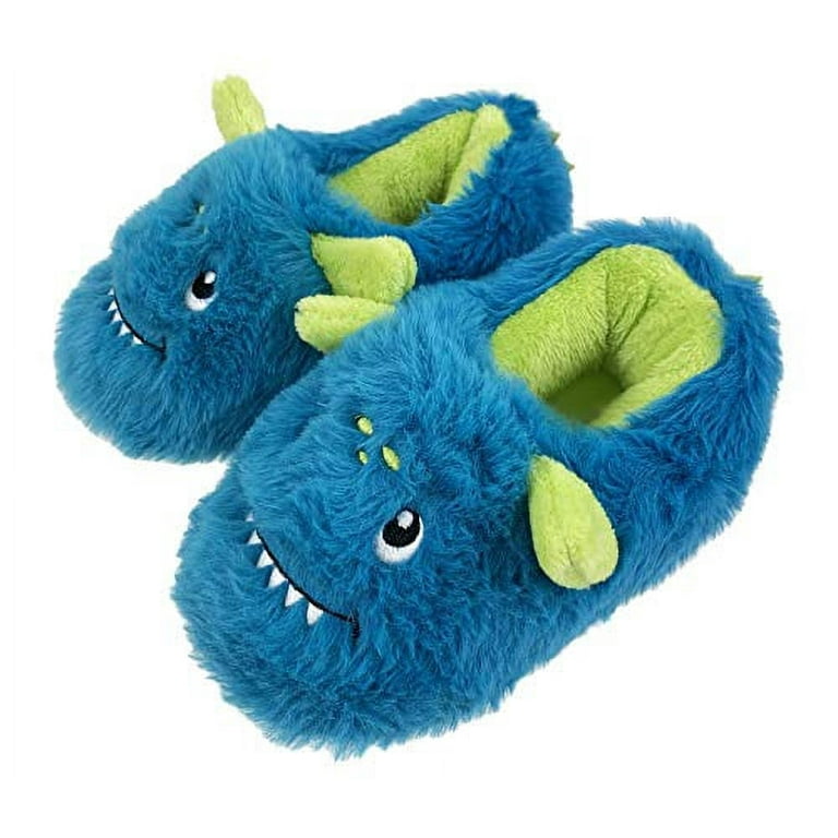Blue store monster slippers
