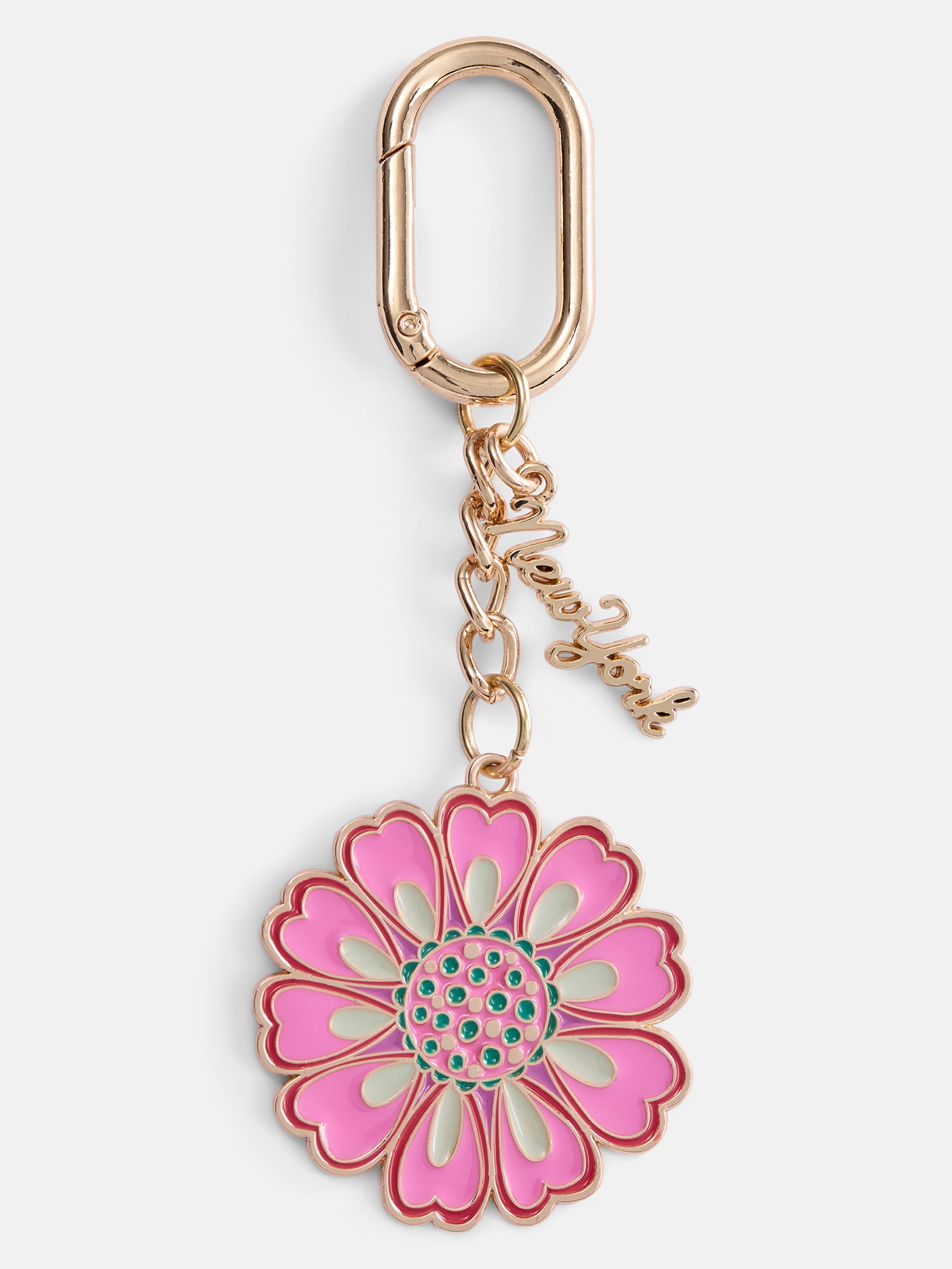 Free Assembly Women's Flower Bag Charm