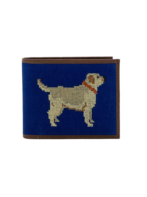 DOG NEEDLEPOINT WALLET