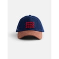 thumbnail image 1 of Free Assembly Women's Books Baseball Cap, Navy Denim, 1 of 4