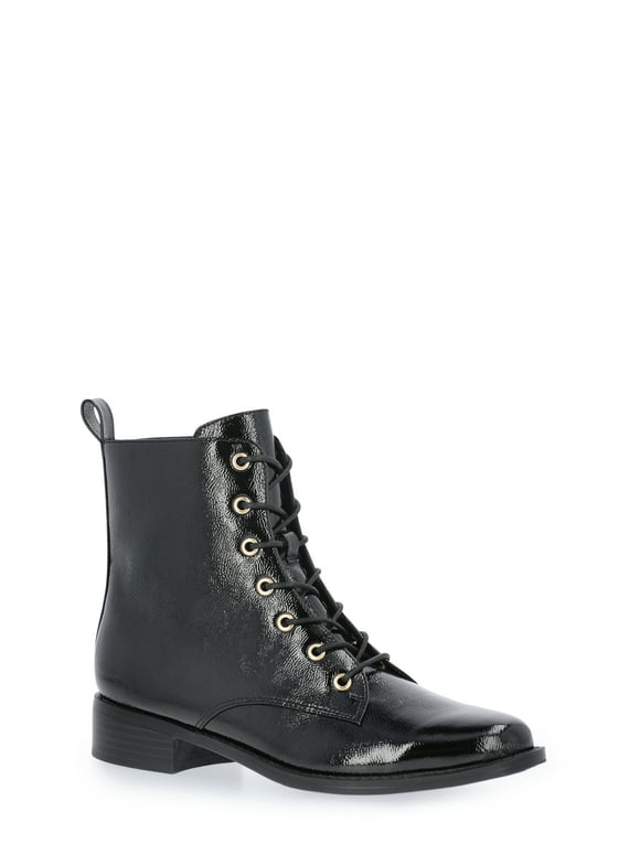 Women's Lace-Up Booties, Sizes 6-11