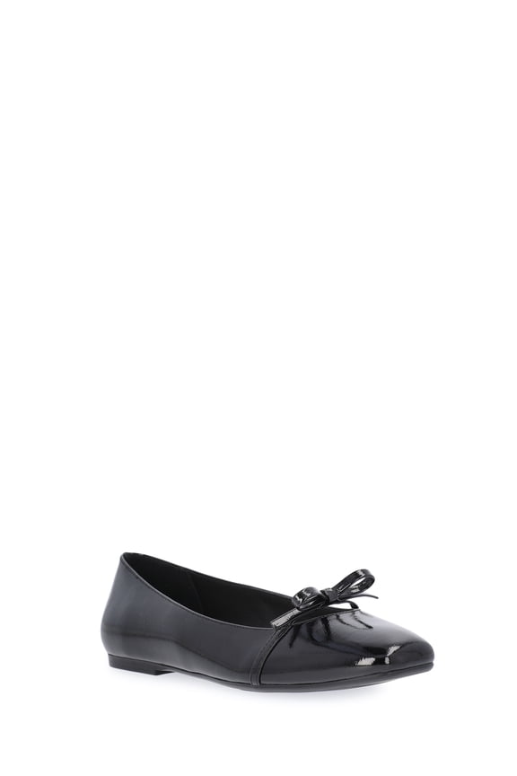 Women's Ballet Flats with Front Bow