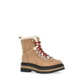 thumbnail image 1 of Free Assembly Women's Lace-Up Faux Shearling Booties, 1 of 7