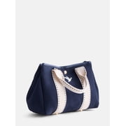 Women's Mini Canvas Tote Bag, Navy