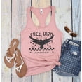 thumbnail image 1 of FREE BIRD AMERICA Graphic Racerback Tank Top, 1 of 2
