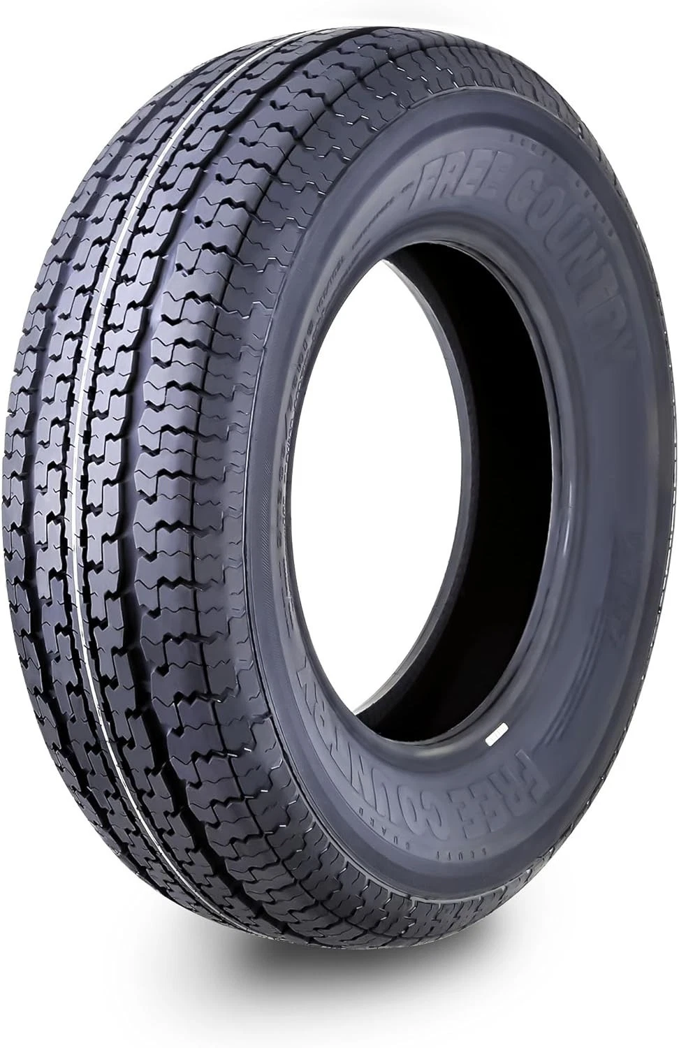 Free Country Heavy Duty ST205/75R15 10PR Load Range E Steel Belted Radial w/Scuff Guard Trailer Tire