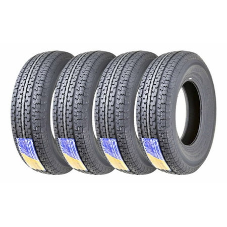 4 New Premium FREE COUNTRY Trailer Radial Tires ST225 75R15 10PR Load Range E w/Featured Side Scuff Guard Sansujyuku sansujyuku.com