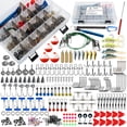 thumbnail interactive-video image 1 of Lakeforest 188-Piece Fishing Kit – Pliers, Hooks, Sinkers, Swivels, Snap, Tackle Box 1 of 2