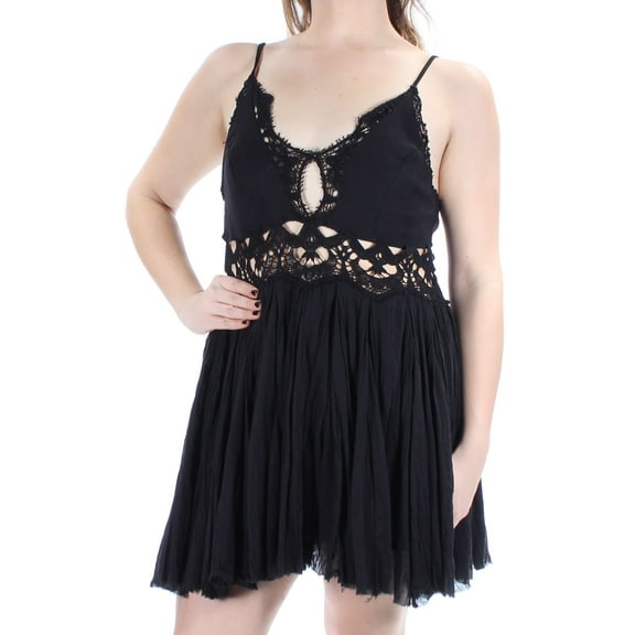 Free People Womens Ilektra Lace s Mini Dress
