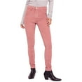 thumbnail image 1 of Free People Womens High Rise Casual Corduroy Pants, Pink, 24, 1 of 5