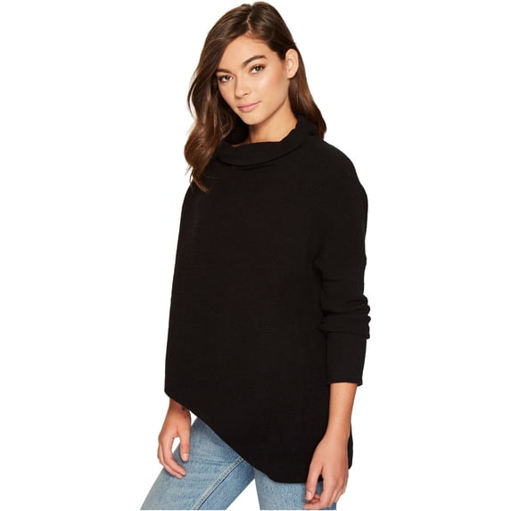 FREE PEOPLE Womens Black Long Sleeve Mock Top Size: XS