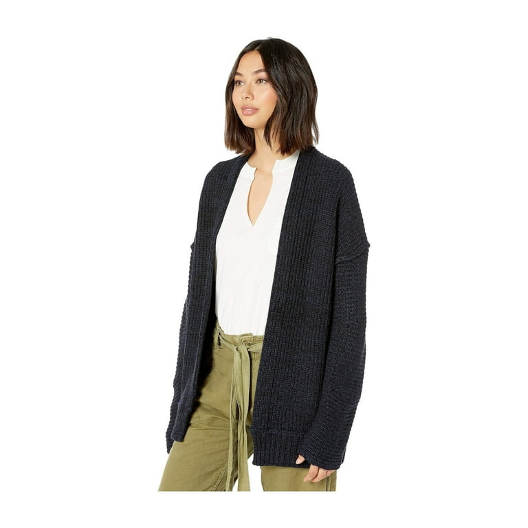 Free people shop black cardigan