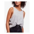 thumbnail image 1 of FREE PEOPLE Womens New 1058 Gray Coziest Swing Sleeveless Tank Top L B+B, 1 of 4