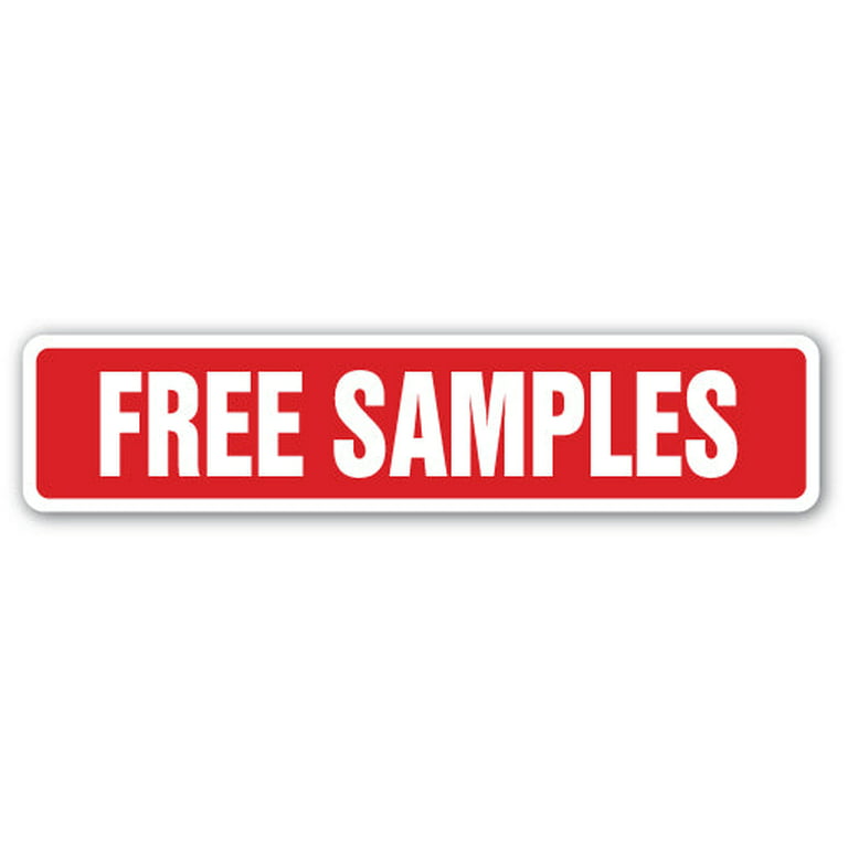 Freebie sample giveaways