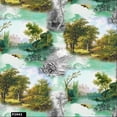 thumbnail image 1 of Stylish Fabric 44 in 100% Cotton Conversational Quilting Prints Sewing & Craft Fabric, 1 Yard, Black, 1 of 2