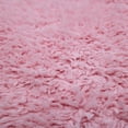 thumbnail image 1 of FREE SHIPPING!!! Baby Pink Flokati Curly Faux Fur Cuddly Fabric, DIY Projects by Half Yard, 1 of 3