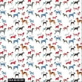 thumbnail image 1 of Stylish Fabric 44-Inch 100% Cotton Quilting Fabric, Conversational Animal Pattern, 1 Yard, 1 of 2