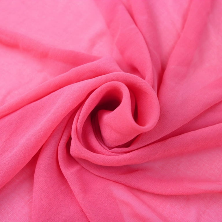 Coral 2024 chiffon material