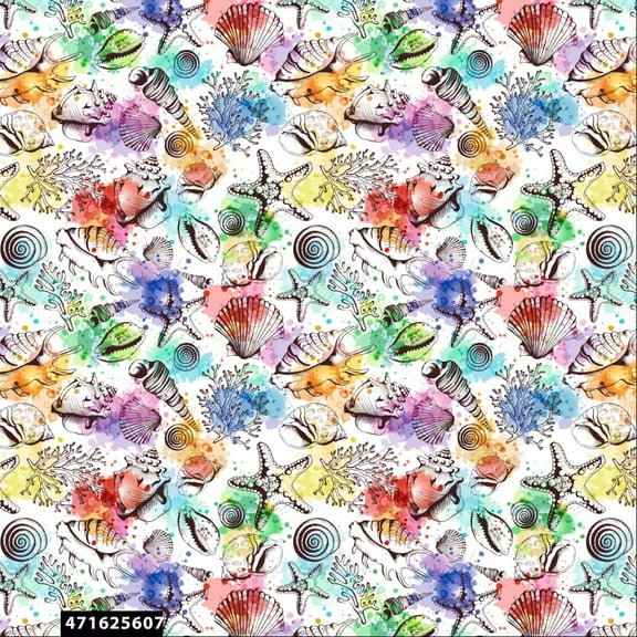 Stylish Fabric 60-Inch 100% Cotton Quilting Fabric, Animal Print, Animal Theme, By the Yard, White