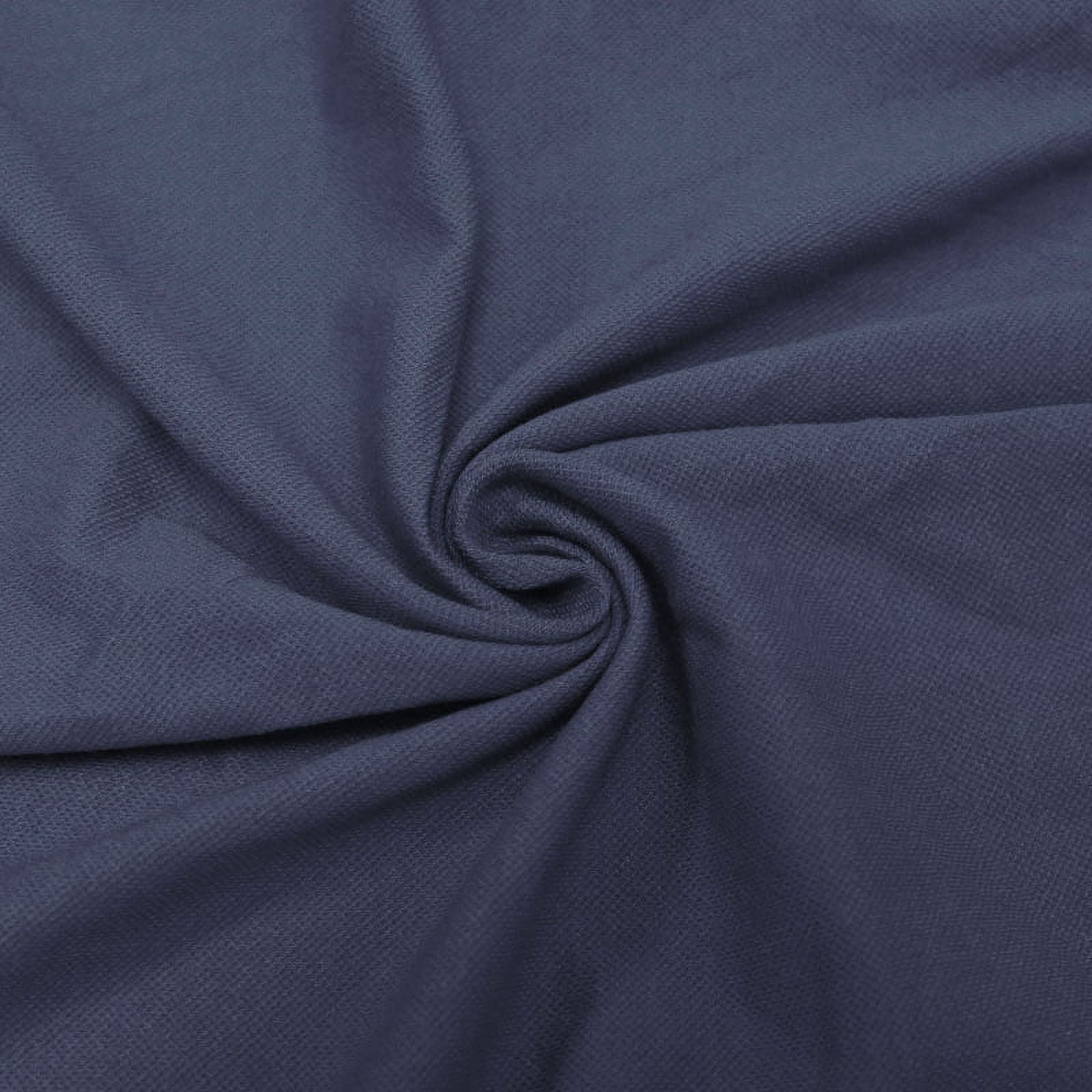 FREE SHIPPING Denim Stretch Pique Knit Fabric for Polo Shirts