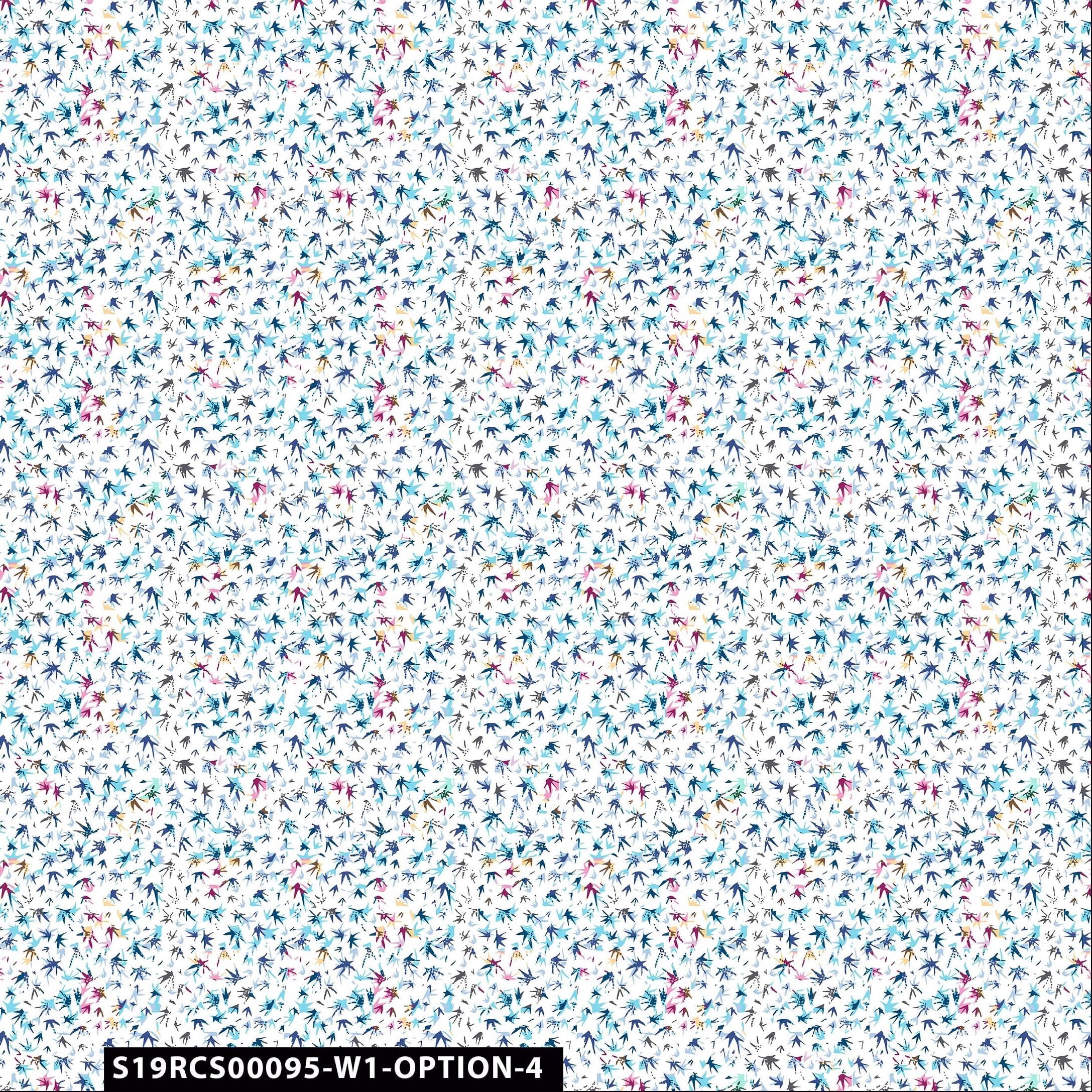 Usa 100% Cotton Craft Lucite Floral Fabric 110cm main image 1