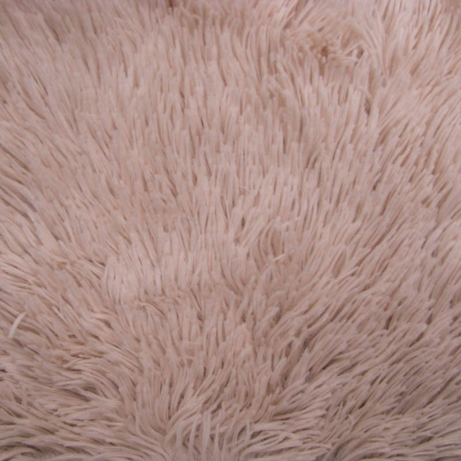 FabricLA Shaggy Faux Fur Fabric by The Yard - 36 x 60 Inches (90 cm x 150  cm) - Fake Fur Fabric for Sewing Apparel, Vests, Jackets, Rugs, Pillows 