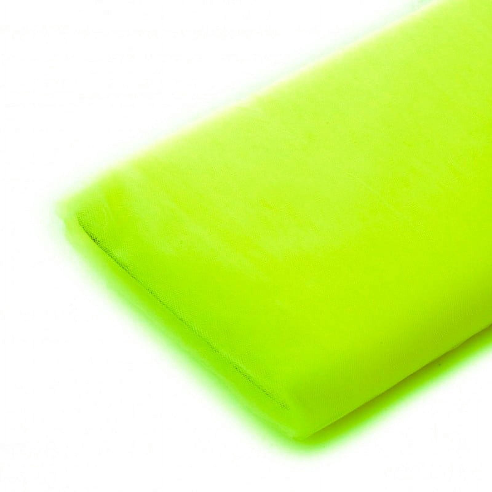 Glimmer Tulle - 54-inches Wide Neon Yellow By the Bolt