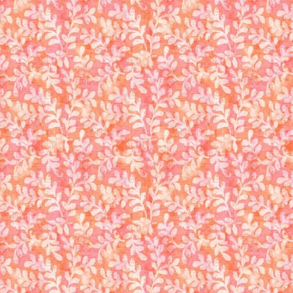 Stylish Fabric 44 in 100% Cotton Quilting Fabric, Fern Leaves Conversational Pattern, 10 Yards