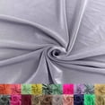 thumbnail image 1 of 60" Solid Color Polyester Spandex Circular Knit Fabric - 200gsm by the Yard, 1 of 4