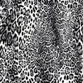 thumbnail image 1 of Stylish Fabric Ivory Charcoal Grey Leopard Pattern Printed on Scuba Crepe Fabric, DIY Projects by the Yard(CONTINUOUS UP TO 100 YARDS), 1 of 2