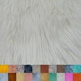 thumbnail image 1 of Mongolian Faux Fur-Christmas Fuzzy-Fabric by The Yard-Fluffy, Shaggy Mohair-for Costumes, Plush Toys, Apparel, Clothing, Decoration, and Gnome Beard Miniature, Ivory 15 Yards, 1 of 5