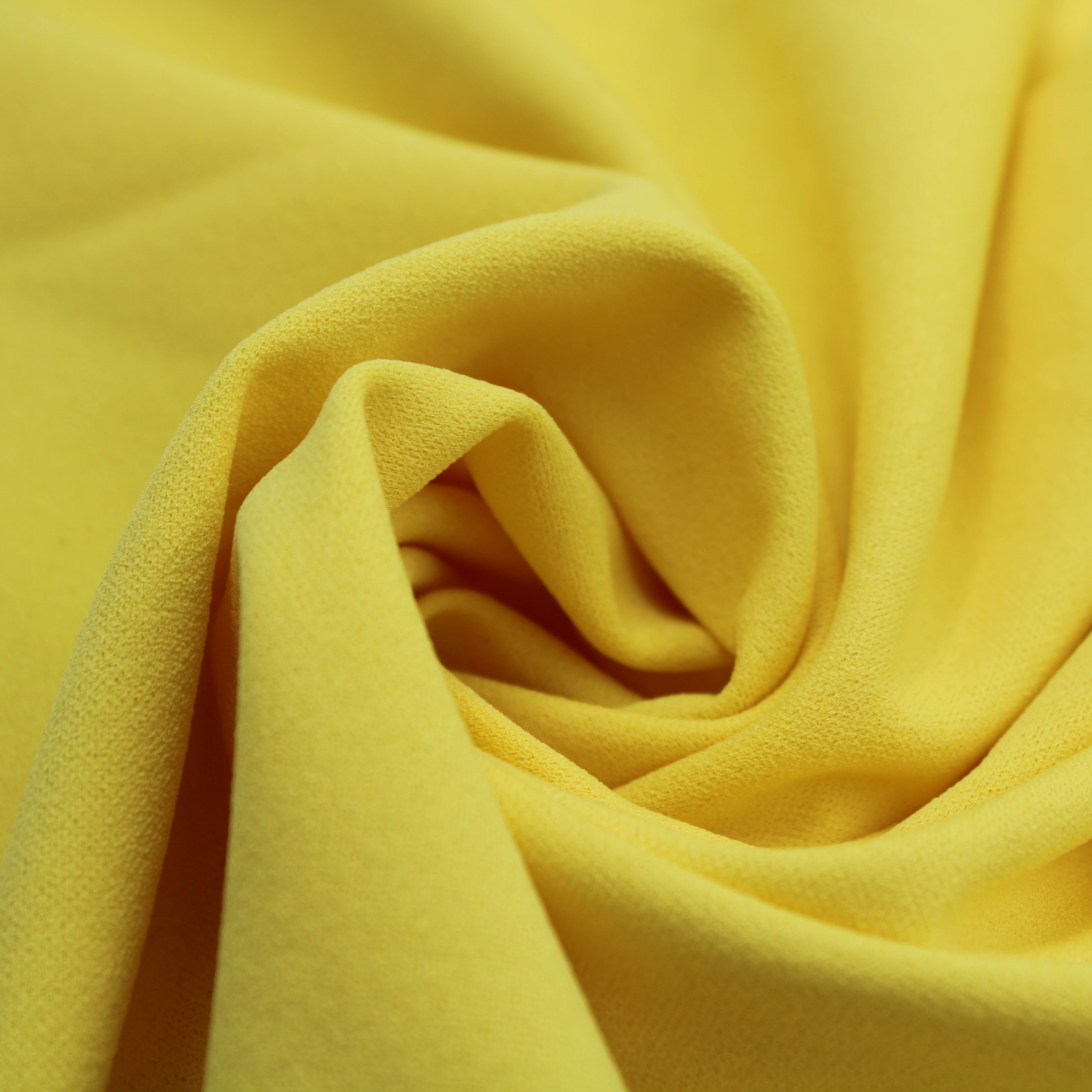 FREE SHIPPING!!! Lemon Scuba Crepe Techno Knit Fabric, DIY