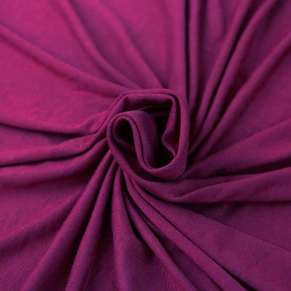 FREE SHIPPING!!! Magenta Heavyweight Rayon Spandex Jersey Knit Fabric, DIY Projects by 25 YARDS