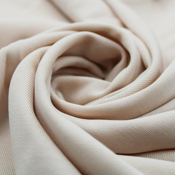 FREE SHIPPING!!! Modal Poly Sand Wash Jersey Cupro Knit Fabric (Blush Light)