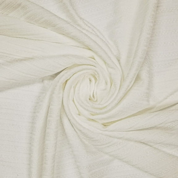 60" Solid Color Polyester Spandex Circular Knit Fabric - 200gsm by the Yard