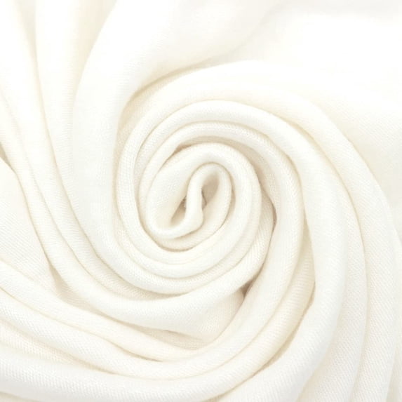 FREE SHIPPING!!! OffWhite Rayon Ponte Roma Fabric for DIY Projects by the Yard - Stylish Fabric